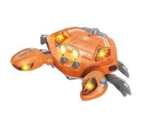Interactive Musical Crab Toy with Obstacle Avoidance Technology and LED Light Up for Kids and Babies (A, One Size)