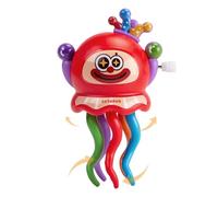 Interactive Octopus Buddy - Dancing Toy for Early Learning Fun | Abs Material with Rechargeable Motion, Educational Wind Up Clown for Nursery, School, Bedroom, Classroom