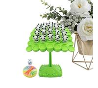 Interactive Panda Game, Theme Balance Training Toy, Toy with Parent Child Play, Educational Wooden Stacking Set, Focus Activity with Cute Style, Classroom Entertainment for Preschool Kindergarten