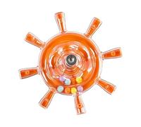 Interactive Parakeet Toys | Rotating Small Chewing Exercise Wheel Rattle,Bird Spinner Cage Accessories | for Cockatiels Budgies Conures Parrot Exercise Enrichment Enjoyment