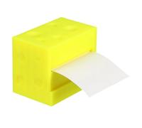Interactive Parrot Toys in the Shape of a Cheese Block