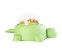 Interactive Pet Feeder, Fun Treat Dispenser, Duck Pet Feeder, Interactive Turtle-Shaped Design, Promotes Slow Eating Habits, 10.31x6.5x5 Inches, For Puppies, Cats, And Small Animals