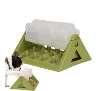 Interactive Pet Puzzle Feeder - Training Treat Dispensing Puzzle Toys Interactive Puzzle Feeder | Adjustable Slow Feeder Rotating Flower Food Toys for Pets