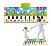Interactive Piano Mat, Electric Music Carpet, Fun Instrument Sounds Toy, Educational Daycare Kindergarten Play Activity, Preschool Home Learning Entertainment Kit, Musical Pack for Kids, Pupils