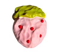 Interactive Pinch Toy, Stretchy Strawberry Doll, 5.51x3.54 Inches Fidget Toys with Non Sticky, Flexible Silicone Sensory Figure, Stress Reliever with Fun Design, Pinching Fidgets for Adults and Kids