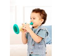 Interactive pixel trumpet turquoise