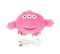 Interactive Plush Ball Toys Cartoon Intelligent Automatic Rechargeable Electric Active Moving Pet Plush Toy for Dogs Cats Pets to Keep Them Busy 350mAh (23x10x10cm / 9.1x3.9x3.9in)