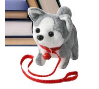 Interactive Plush Dog Toy - Electronic Walking Pet with Waggling and Nodding Head, Soft Safe Companion Toys for Kids Boys Girls Fun Play Activity