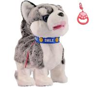 Interactive Plush Dog Toy - Leash Remote Control, Smart Touch Response, Speak & Sing Functions, Soft Durable Design for Kids #E