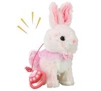 Interactive Plush Rabbit | Easter Rabbit Toy with Sounds and Movements - Dear Bunny Electronic Pet - for Children Girls Birthday Gift Easter Travel Kindergarten Room