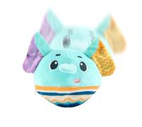 Interactive Plush Toy - Electric Jumping Ball | Stuffed Animal Ball Squeaky Toy | Kid Play Accessories For Boy Girl Kids Talking Communication Hearing Skills Muscle Strength Language