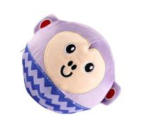 Interactive Plush Toy, Music Sensory Toys, Electric Bouncing Ball, Talking Animal Plush with Educational Play Toy, Skill Development Game for Kids Talking Communication 4.53x4.92in