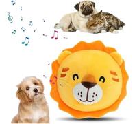 Interactive Plush Toy -Squeaky Interactive Plush Dog Toy with Realistic Movements & Voice Sounds for The Ultimate Playtime, Talking Pet Toy for Dogs (Lion)
