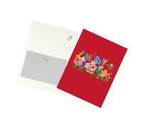 Interactive Popup Greeting Card LED Lights with Musical for Festive and Anniversaries Sparkling Musical Christmas Greeting Cards