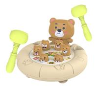 Interactive Pounding Toy - Early Learning Hammer Toy for Kids, No Electricity Required, Developmental Pounding Toys with Cartoon Animal Design, Educational, Girls, and Preschoo