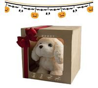 Interactive Puppy - Electronic Walking Plush Dog Toy with Realistic Barking and Tail Wagging, Soft Robotic Pet Companion, Ideal for Preschool Kids Ages 0-5 Playtime and Early Learning