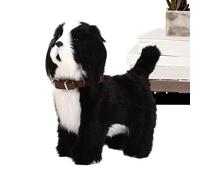 Interactive Puppy Robot, Realistic AI, Animated Plush Soft Toy, Touch Responsive Tail Wagging Performance, Category, Cuddly Robotic Friend for Boys Girls Graduation