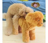Interactive Puppy Sleeping Toy with Sound, Soft Plush Behavioral Aid for Dogs in Estrus, Comfort Companion for Small to Large Breeds