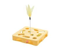 Interactive Puzzle Box Funny Bell Maze Box Exercise Toy with Balls Track Toy Ball Kitten and Detachable