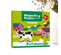 Interactive Puzzle - Magnetic Learning Puzzle for , Educational Games for Boys Girls, Home, Office, Preschool & Indoor, Fine Motor Skill and Cognitive Development