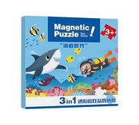 Interactive Puzzle - Magnetic Learning Puzzle for, Educational Games for Boys Girls, Home, Office, Preschool & Indoor, Fine Motor Skill and Cognitive Development
