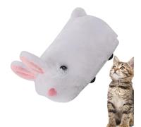 Interactive Rabbit Toy | Cartoon Rabbit Cat Toy can be charged with sound - Hunting Chase Shichitori, by emitting a smart U-turn that can perform smart U-turns when needed for an uninterrupted