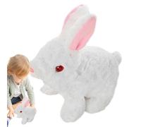 Interactive Rabbit Toys for Electronic Plush Rabbit Toy - Electronic Rabbit Plush Toys for | Little White Rabbit Educational Toys for Park, Outdoor, Home, School