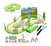 Interactive Race Track Toy Competitive Two-Player Entertainment
