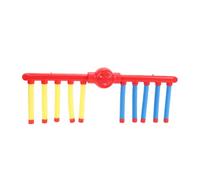 Interactive Reaction Speed Toy, Dynamic Multi-Sensory Training, Improves Coordination for Kids, Plastic, Includes 10 Sticks (Red)