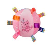 Interactive Retrieval Toys Funny Elasticity Chew Toys with Straps | Squeaky Soft St￭ Plush Ball Built-In Bell for Small to Large Dog Indoor Outdoor Playing