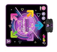 Interactive rhythm dance floor mat for kids featuring various music tracks and sensory motor skills development portable play