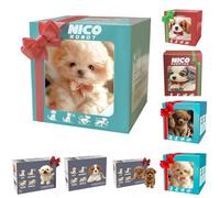 Interactive Robot Dog - Realistic Robotic Puppy Toy: Walking, Barking, Tail Wagging, Sitting & Running. AI Electronic Pet for Kids & Adults. 2025 Model, Powered by Batteries (Brown).