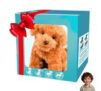 Interactive Robot Dog Realistic Robotic Puppy With Walking Barking Actions Electronic Pet Toy Gift For Kids And Adults