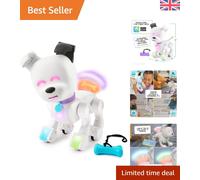 Interactive Robot Dog with LED Lights & 200+ Sounds - App Connected, Ages 6+