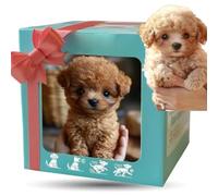 Interactive Robot Puppy - Lifelike AI Dog Toy, Walks, Barks & Wags Tail, Rechargeable Smart Pet for Birthday Gift & Emotional Support Companion