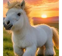 Interactive Robotic Horse Toy for Kids - 25cm Soft Plush Electronic Pet with Realistic Sounds & Movements | Perfect Educational & Playful Gift for Boys & Girls