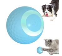 Interactive Rolling Dog Ball Toy - Motion Activated Ball, Fun Pet Plaything | Smart Selff Rolling Ball, Exciting Exercise Toy, Chew Resistant Design, Engaging Activity for Energetic Dogs