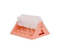 Interactive Rolling Dog Feeder Adjustable Treat Dispenser Puzzle Toy NonSkid Base Cognitive Development Pet Enrichment Activity Rolling Treat Ball for Dog
