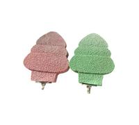 Interactive Rough Perch Resin Toy Beak Grinding Stone Beak Maintenance Pet Birds Resin Bird Perch Small Animal Chewing Toy
