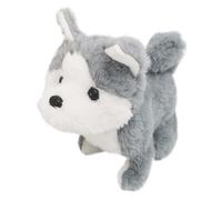 Interactive Simulation Dog Walking Barking & Nodding Electronic Pet Toy For Kids You Copies (Grey-1, 20X15X10CM)