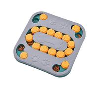 Interactive Slow Feeder Puzzle Bowl - Dog Toys & Cat Puzzle Toys for Indoor Cats, Mental Stimulation Food Dispenser with Suction Cups, Boredom Relief for Puppy Kitten (A)