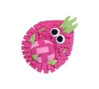 Interactive Snuffle Mat, Fruit Shape Puzzle Toy, Sniffing Pad with Non Slip Base, Sturdy Felt Feeding Mat, Enrichment Toy with Colorful Design, Pet Supplies for Indoor Training