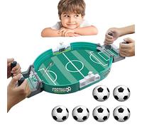Interactive Soccer Table Game, Finger Soccer Board Game - Soccer Game - Table Soccer Ball for Kids, Double Soccer Field Toy, Parent-Son