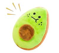 Interactive Squeak Plush Dog Toy - Plush Pet | Squeak Dog Toy | Spiritual Treats Fruit Design Lug Teether Chew Training Fetch Indoor Outdoor Crate Birthday