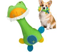 Interactive Squeaker - Puppy Toys Stuffed, Soft Plush Cartoon Dog Toy | Monkey Deer Chew Toy Small Medium Large Pets, Training Playtime Aid Durable Teeth Cleaning Entertainment Present for Dogs