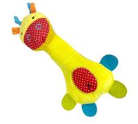 Interactive Squeaker - Puppy Toys Stuffed, Soft Plush Cartoon Dog Toy | Monkey Deer Chew Toy Small Medium Large Pets, Training Playtime Aid Durable Teeth Cleaning Entertainment Present for Dogs