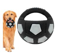 Interactive Squeaky Ball - Football Training Companion, Resilient Chew , Distinctive Dog Toy, Novelty Pet Activity Tool | Professional Pet Training Equipment For Outdoor, Indoor, Mental Stimulatio