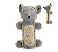 Interactive, Squeaky Dog Toy - Durable Plush Chewing for Dogs with Animal Designs Mental Stimulation | Teeth Cleaning Enrichment Aggressive, Indoor Play Time and Boredom Busters Al