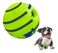 Interactive Squeaky Dog Toys Ball for Dogs,11 cm Interactive Toys for Dogs,Tough Motion Activated Automatic Moving, Innovative Funny Noise Rolling Dog Ball,Relieve Anxiety or Training Exercise(Green)