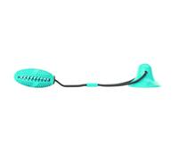 Interactive Suction Cup Dog Toy for Tug of War - Treat Dispensing Ball for Aggressive Chewers, Wobbly Chew Toy for Puppies & Small Dogs, Durable, Teething & Dental Health Toy